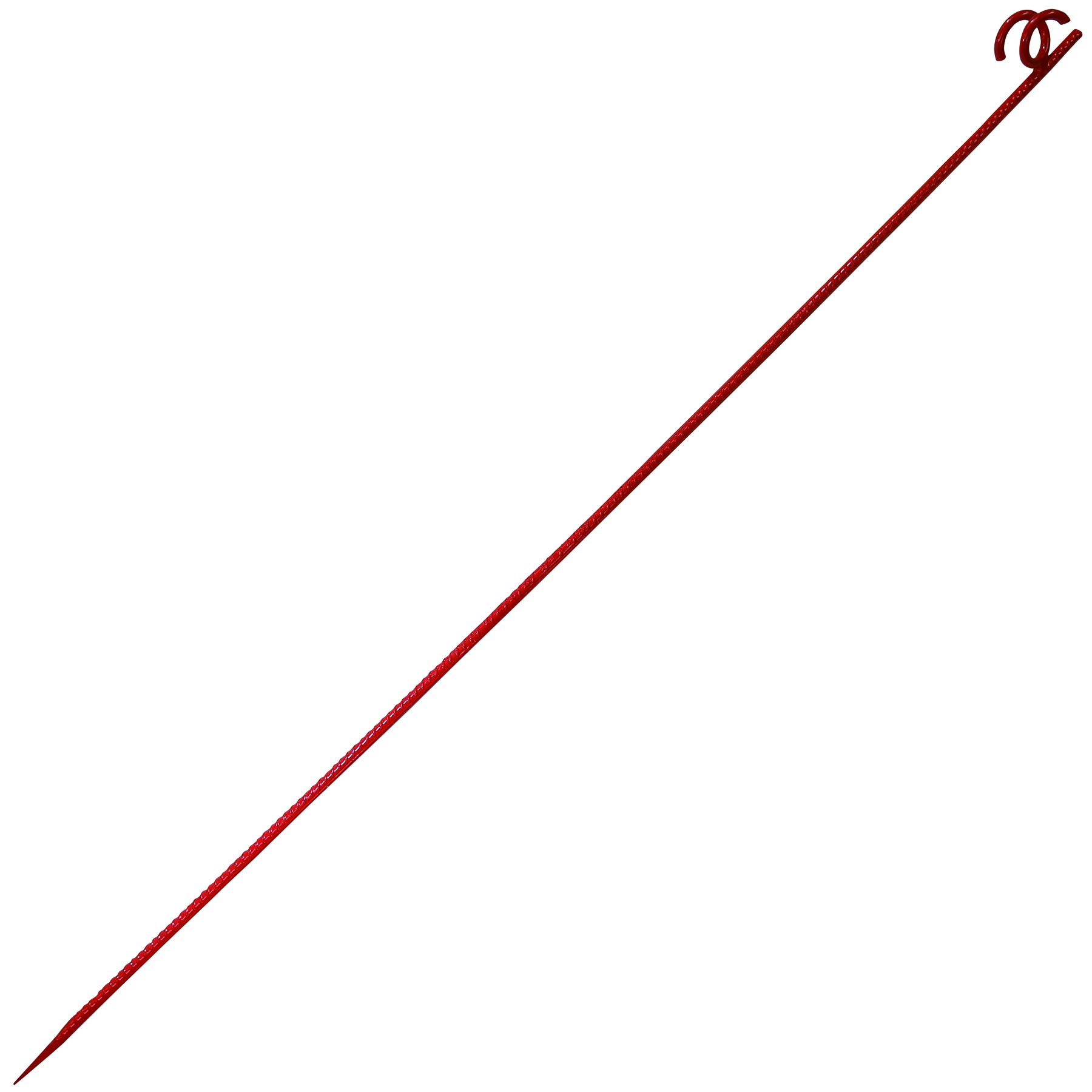 【送料無料】カラー異形ロープ止め 巻式ロープ止め ロープ止め用サイン 色：オレンジ、サイズ：巻式1200