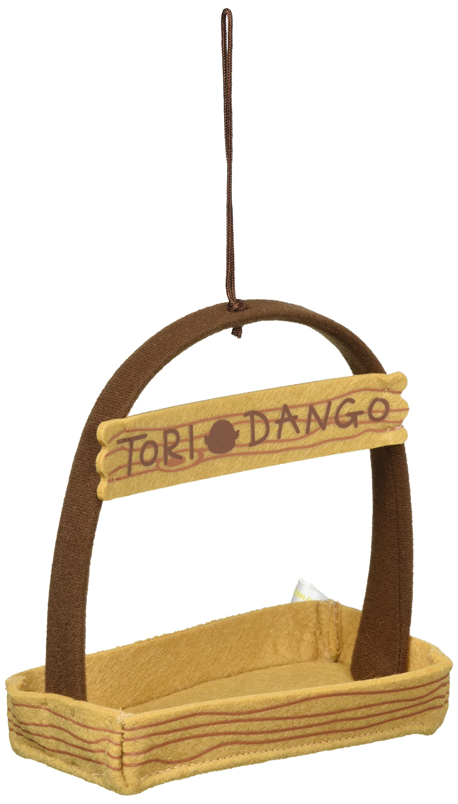 【送料無料】三英貿易 オリジナル ぬいぐるみ とりだんごシリーズ アニマル 色：木のブランコ、サイズ..