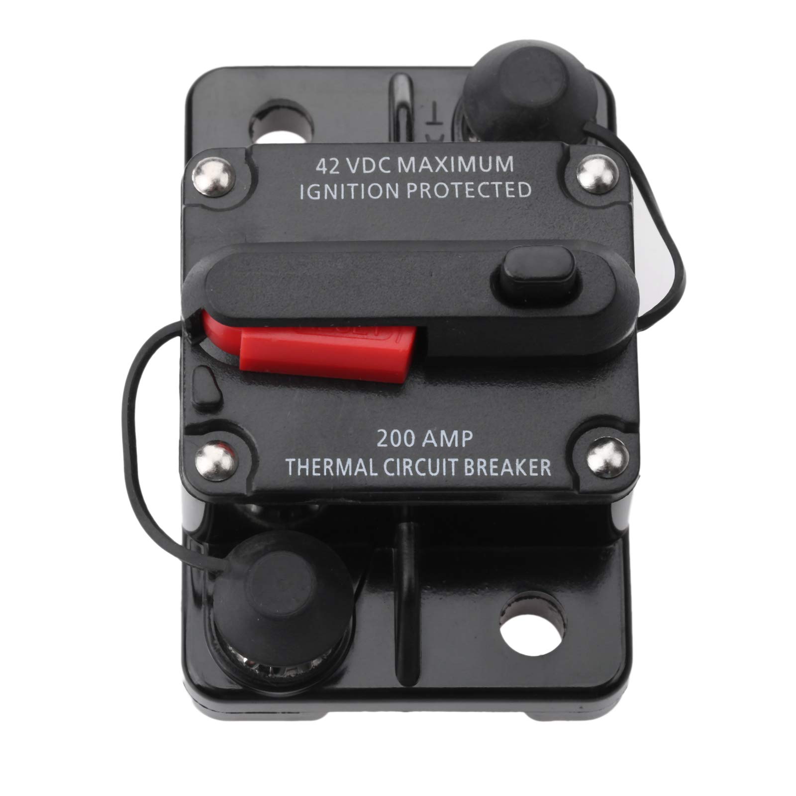 【送料無料】サーキットブレーカ 遮断器 50-300A ステレオ オーディオ リセット ヒューズ 過電流保護 ..