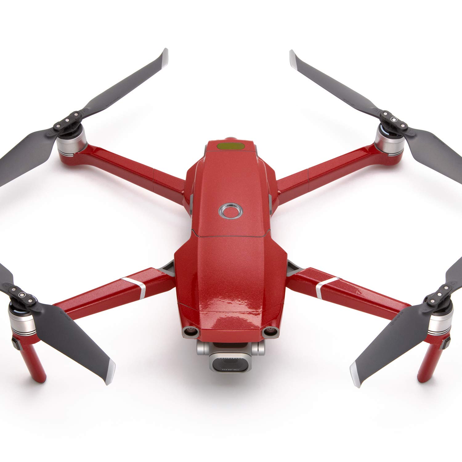 【送料無料】WRAPGRADE POLY for DJI Mavic 2 スキン シール 本体用 色：ジャパンレッド