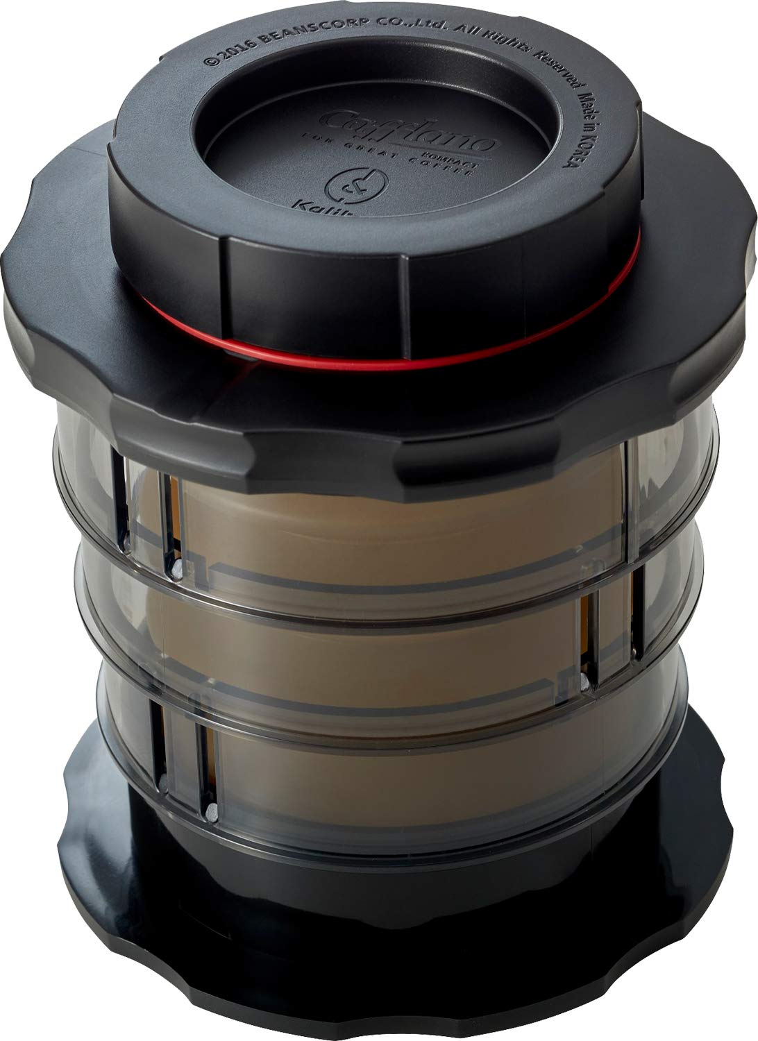 【送料無料】カリタ Kalita コーヒープレス 220cc アウトドア KOMPACT 色:ブラック、サイズ:220cc