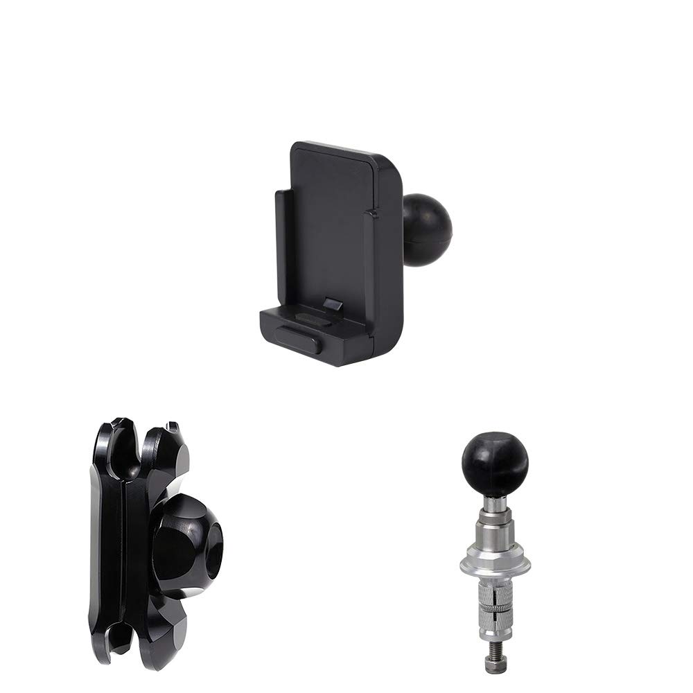 【送料無料】【REC-MOUNT23】 カーナビ マウントセット A1 パナソニック カーナビ(ゴリラ) 用 ABCセット品 色：C12ステム13-17 黒