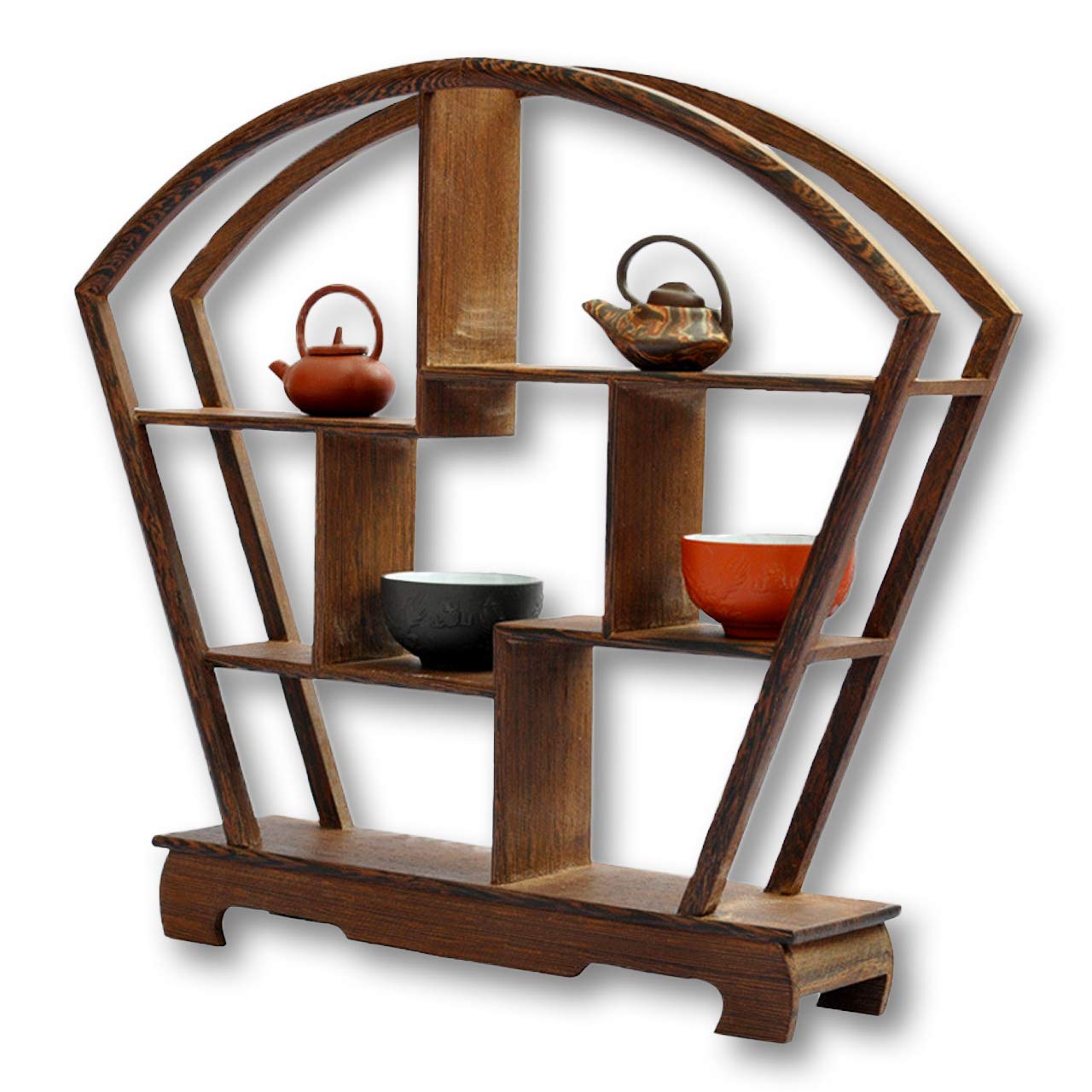 【送料無料】VICHE CATT 中国 茶器 香炉 盆栽 花瓶 台 棚 花台 木製 和風 モダン アンティーク ディス..