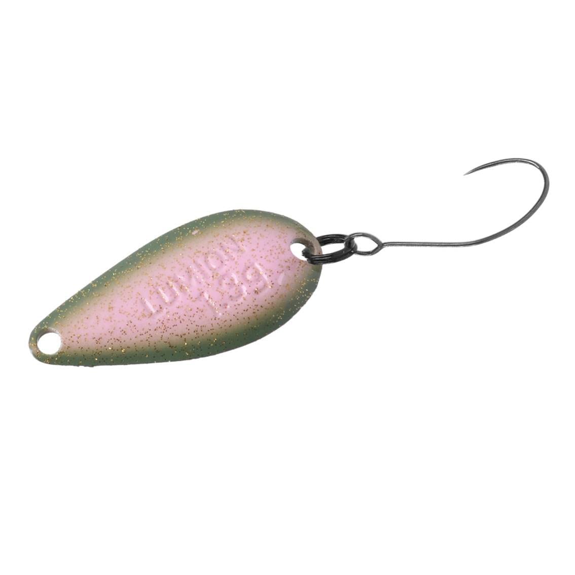 【送料無料】ダイワ(DAIWA) エリア トラウト スプーン プレッソ ルミオン ルアー 色:サーモンバジル、サイズ:1.9g