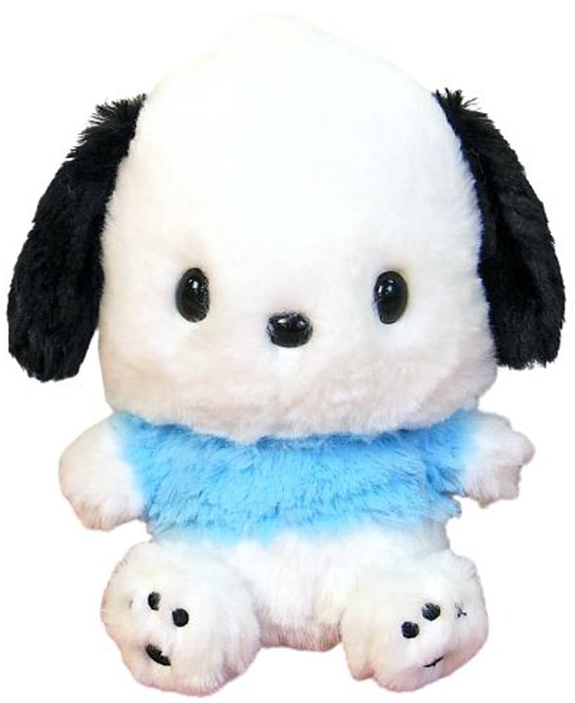 【送料無料】ナカジマコーポレーション(Nakajima Corporation) ぬいぐるみ サンリオキャラクターズ ほわほわ 色：ポチャッコ S ぬいぐるみ、サイズ：H18xW16xD11cm