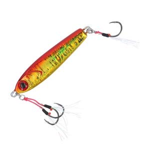 【送料無料】ダイワ(DAIWA) リールケース 釣り針 ベイメタル真鯛 10本 色：MGアカキン、サイズ：40g