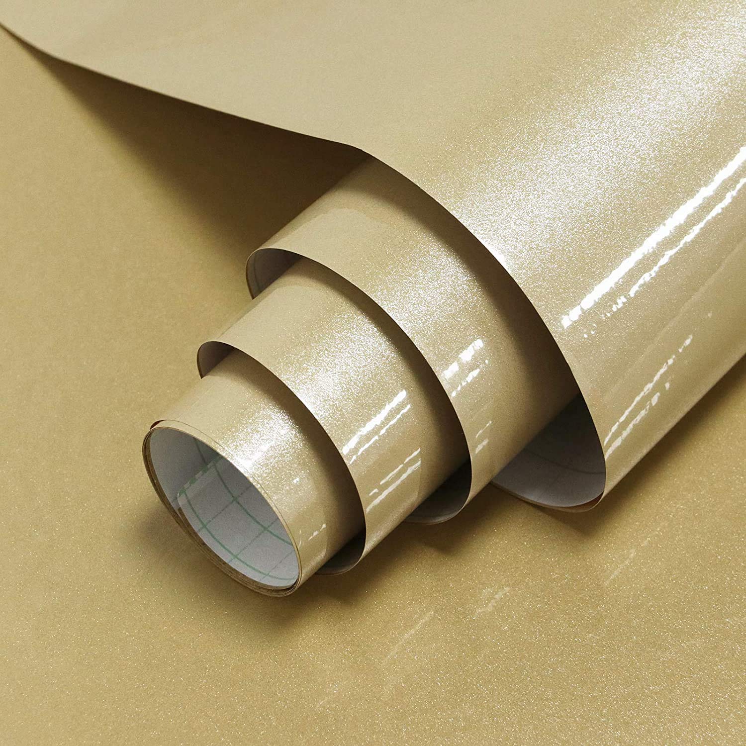 【送料無料】Homya 壁紙シート つるつる 60cmx10m 壁紙シール 防水 耐熱 DIY 剥がせる リメイクシート ..