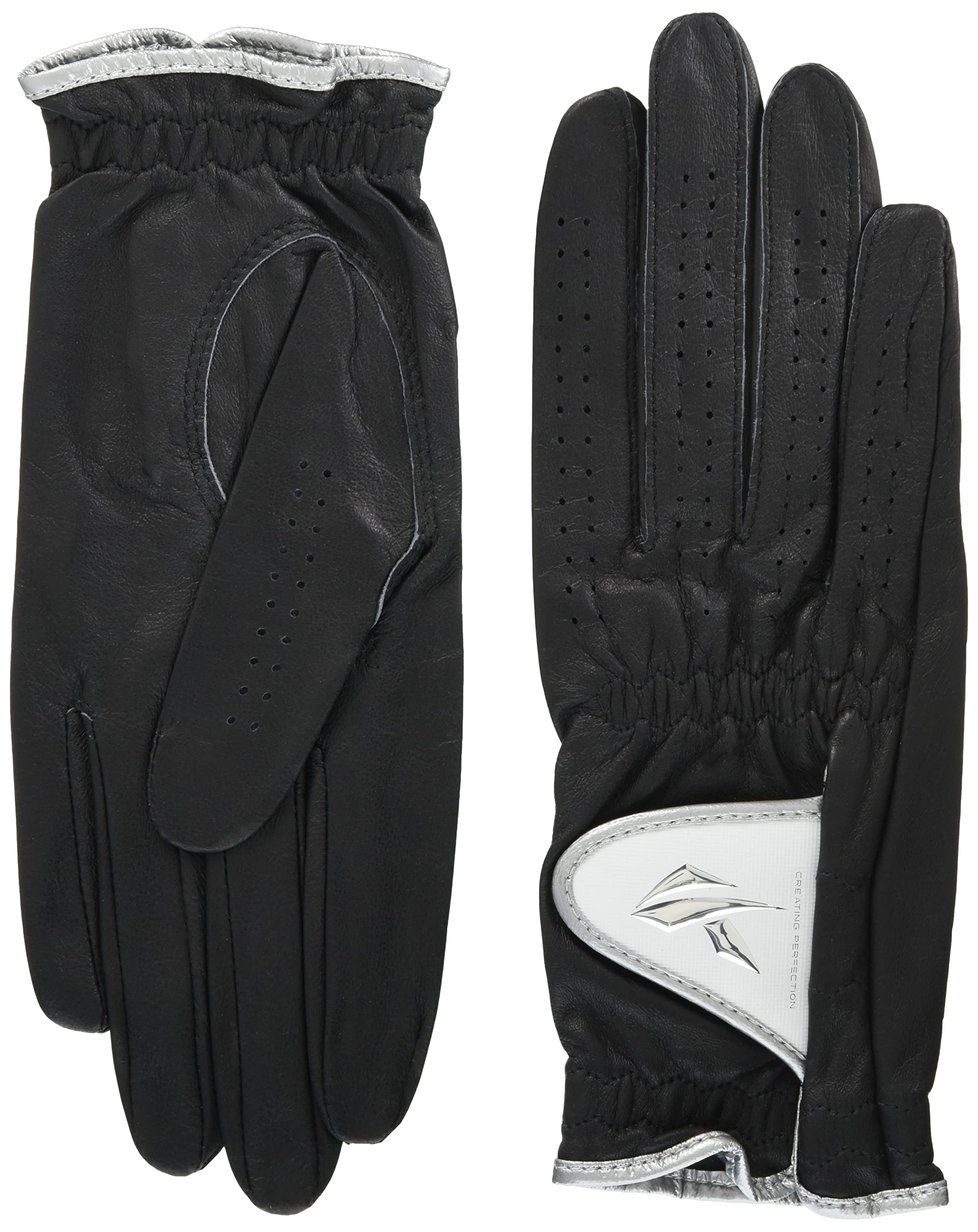 【送料無料】ゴルフグローブ レディース GF-2012LW DNA SHEEP LADIES 両手用 天然皮革グローブ 色：ブラック、サイズ：19cm