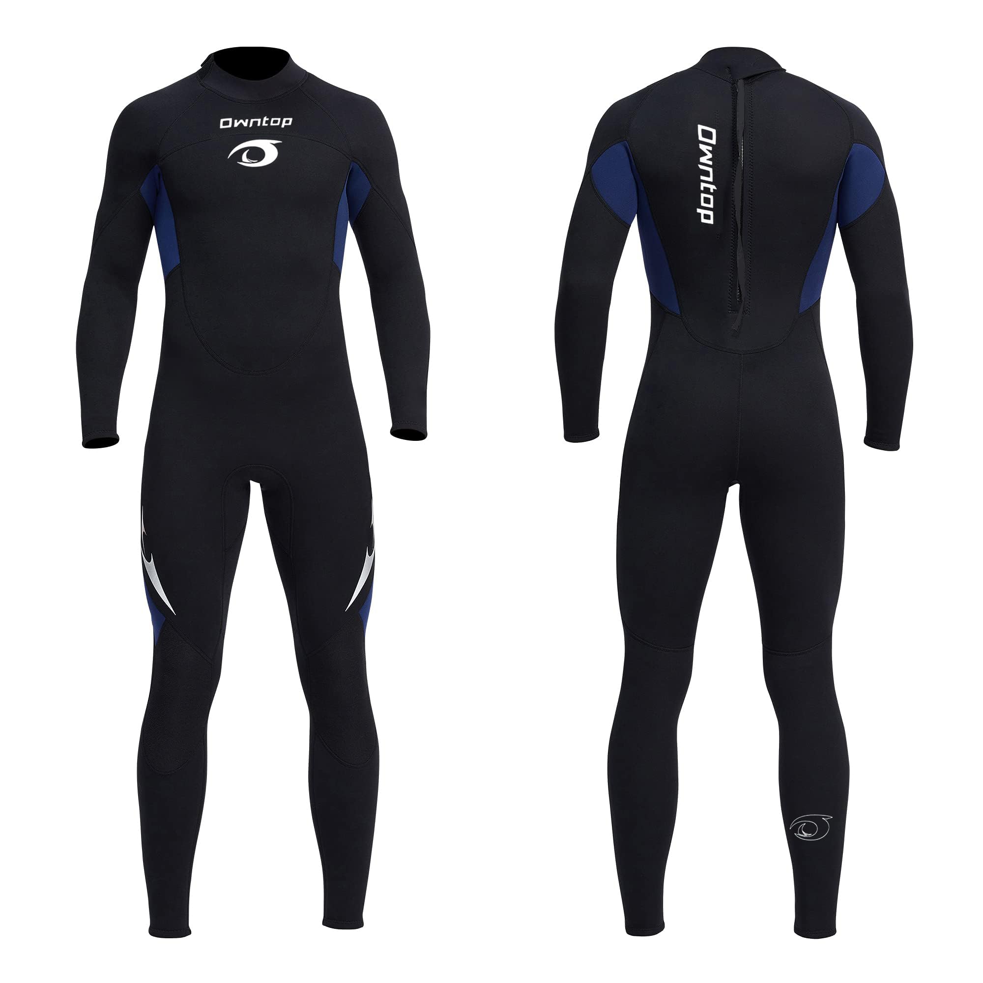 【送料無料】Owntop 3mm ウェットスーツ メンズ フルスーツ ストレッチ ネオプレン素材 日焼け止め UV..