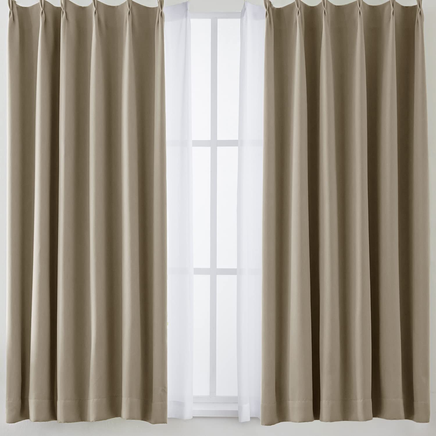 【送料無料】AIFY カーテン 4枚セット 1級遮光 99.9%以上遮光 高い機能性 高密度な生地 小窓 リビング..