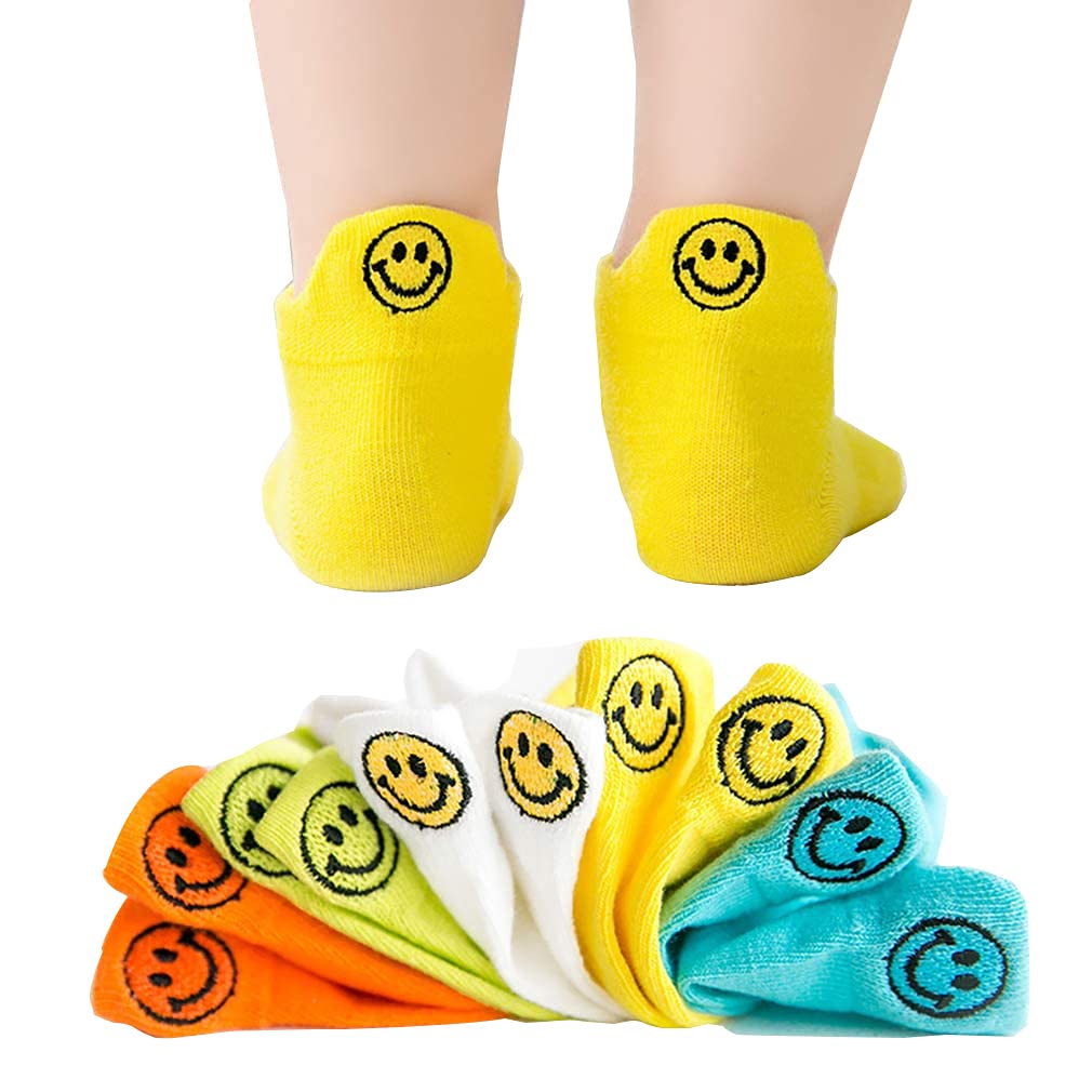 【送料無料】[エイーホ] 5足セット ソックス 刺繍 男の子 ベビー キッズ メッシュ 男児 通気 ボーイズ ..