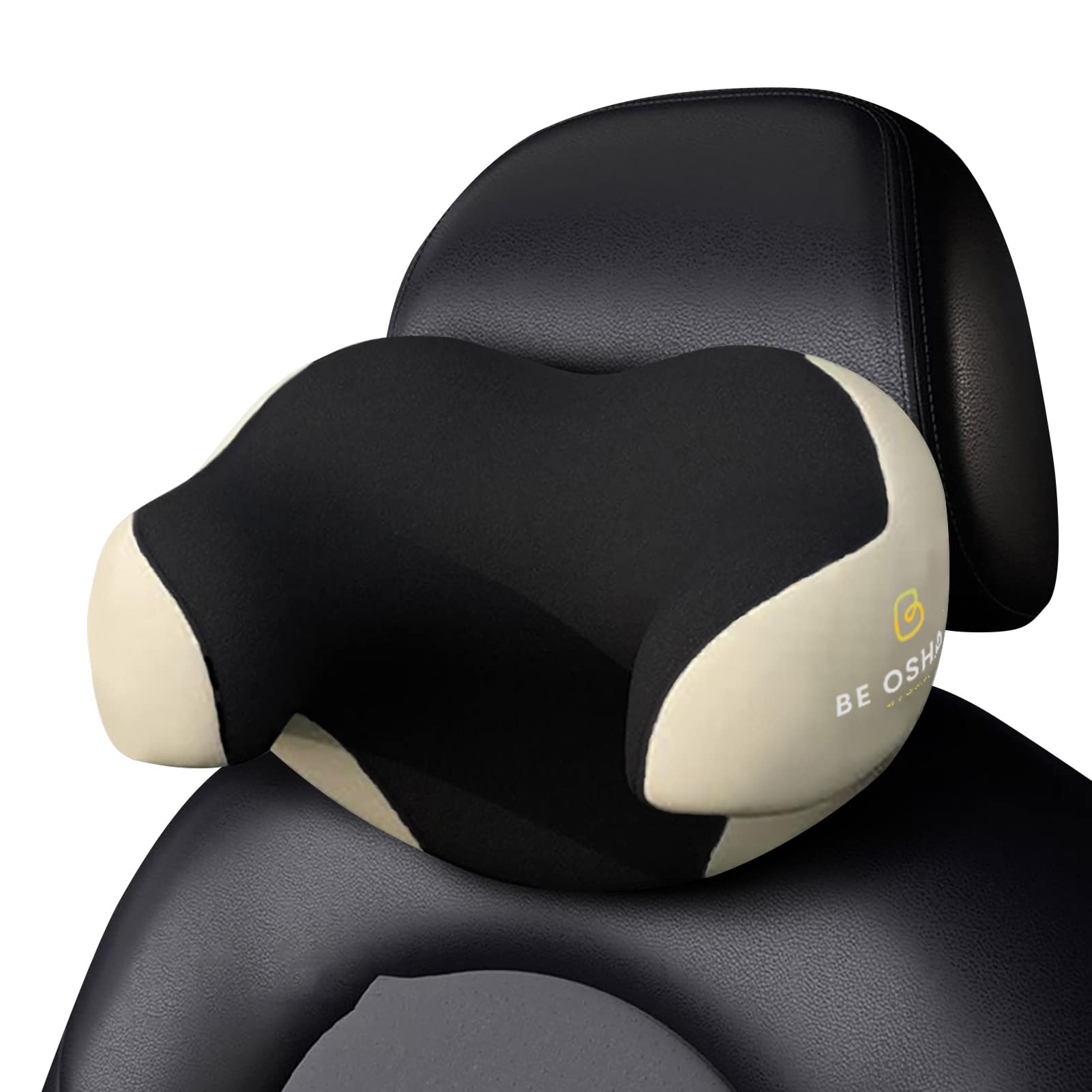 【送料無料】Be Oshare ネックパッド 車 クッション ネックピロー ドライブ 旅行 車中泊 運転 ゲーミングチェア 在宅 実況 頸椎サポート 枕 U字型...