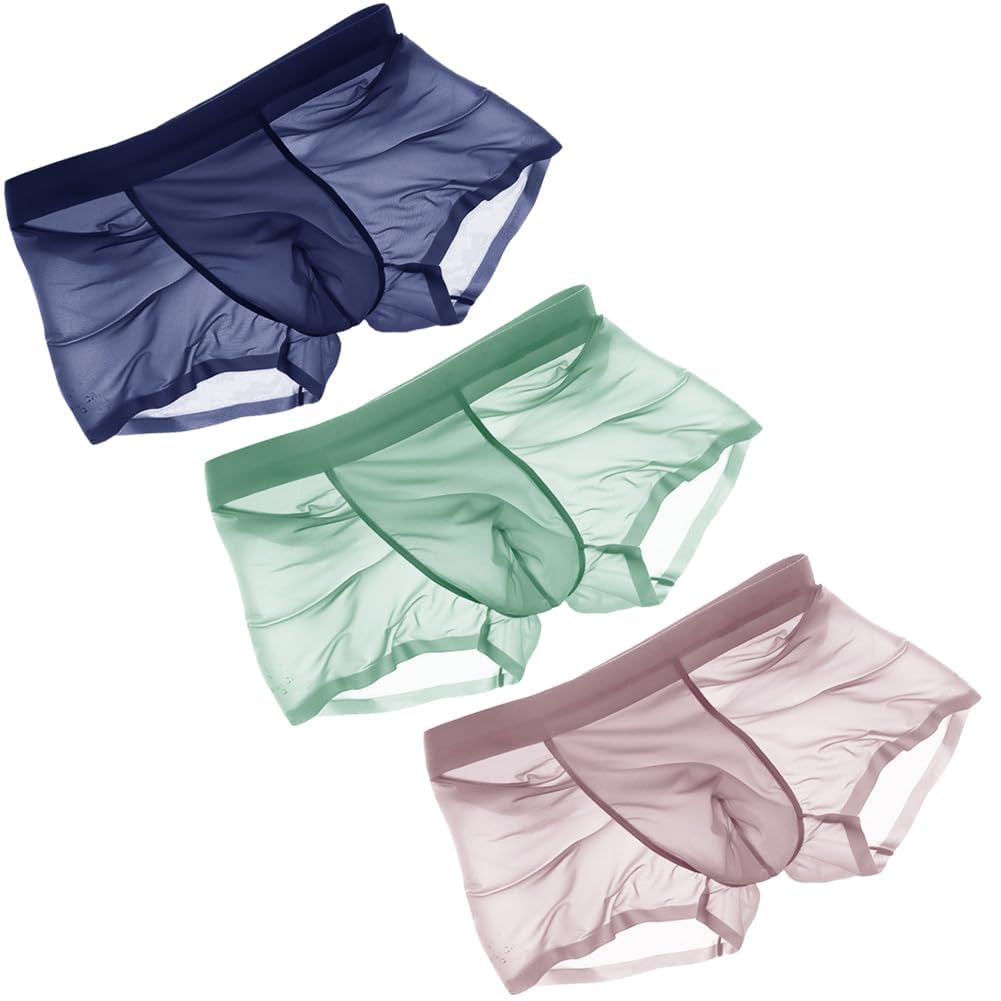 【送料無料】[Pazalor] ボクサーパンツ メンズ 新感覚 パンツ 3枚組 抗菌防臭 吸汗速乾 履き心地 通気 ..