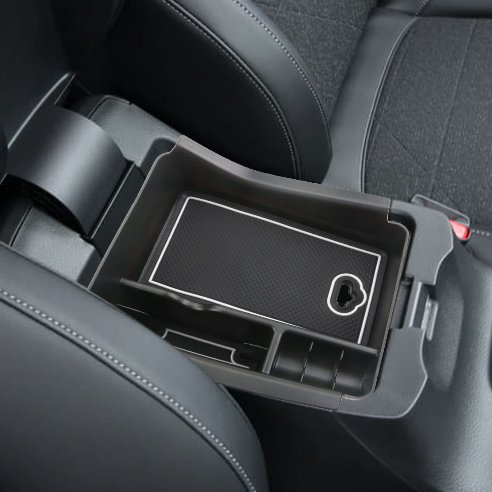 【送料無料】SXCY トヨタ コンソールボックス トレイ内装 カスタムパーツ 収納ボックス 色：ホワイト