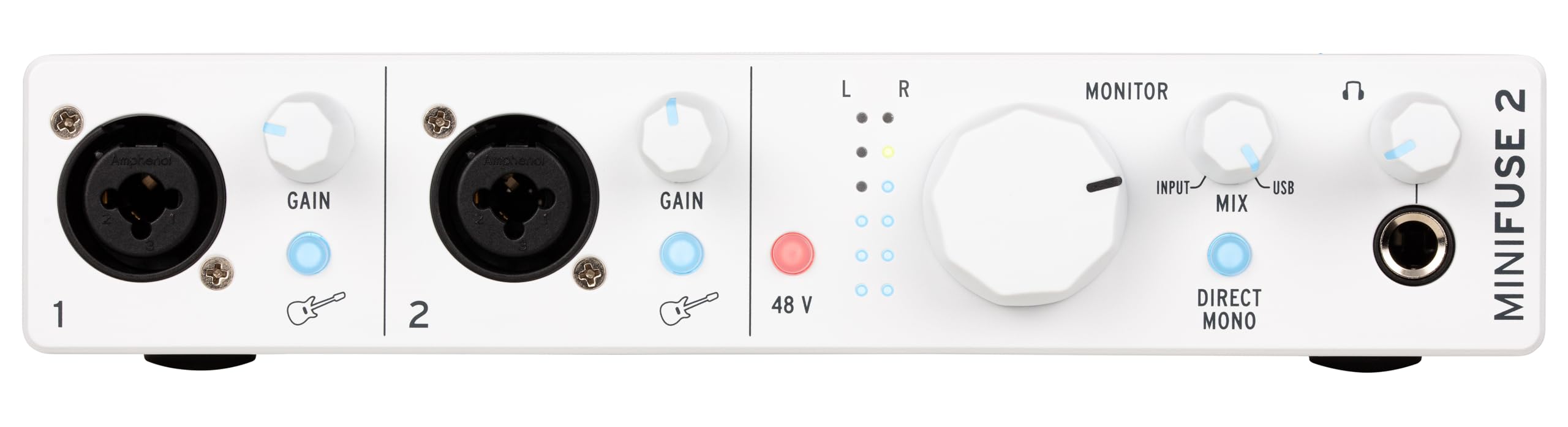 【送料無料】Arturia アートリア 音楽制作ソフト付属 ポータブル・オーディオインターフェイス MiniFuse 色：ホワイト