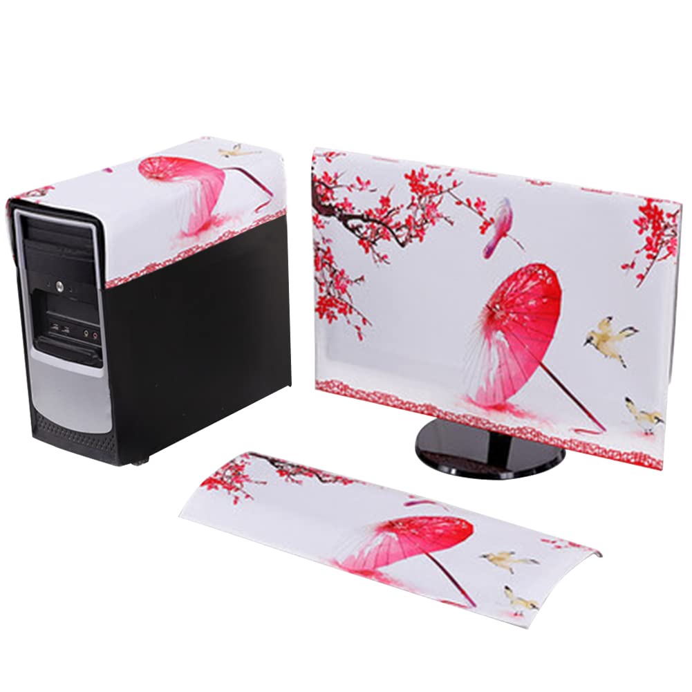 【送料無料】HIGHAWK モニターカバー セット ディスプレイカバーPCカバー キーボードカバー 防塵 保護 ..