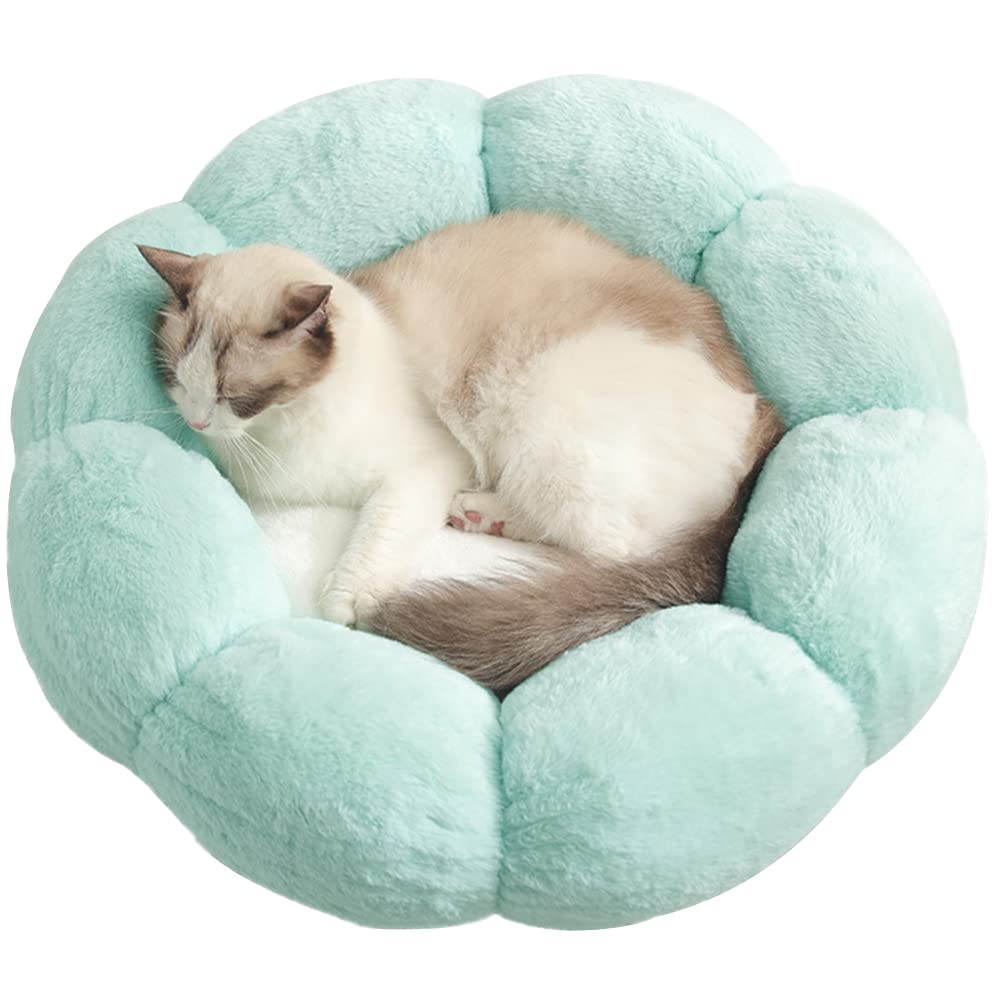 【送料無料】Bidason ペット ベッド クッション 花型 犬 小屋 可愛い リバーシブル もふもふ ふわふわ ..