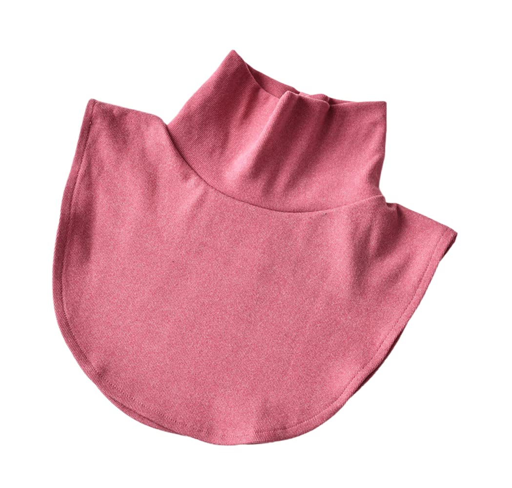 【送料無料】[UMIYI] 付け襟 レディース ハイネック タートルネック トップス フェイクカラー 重ね着風..