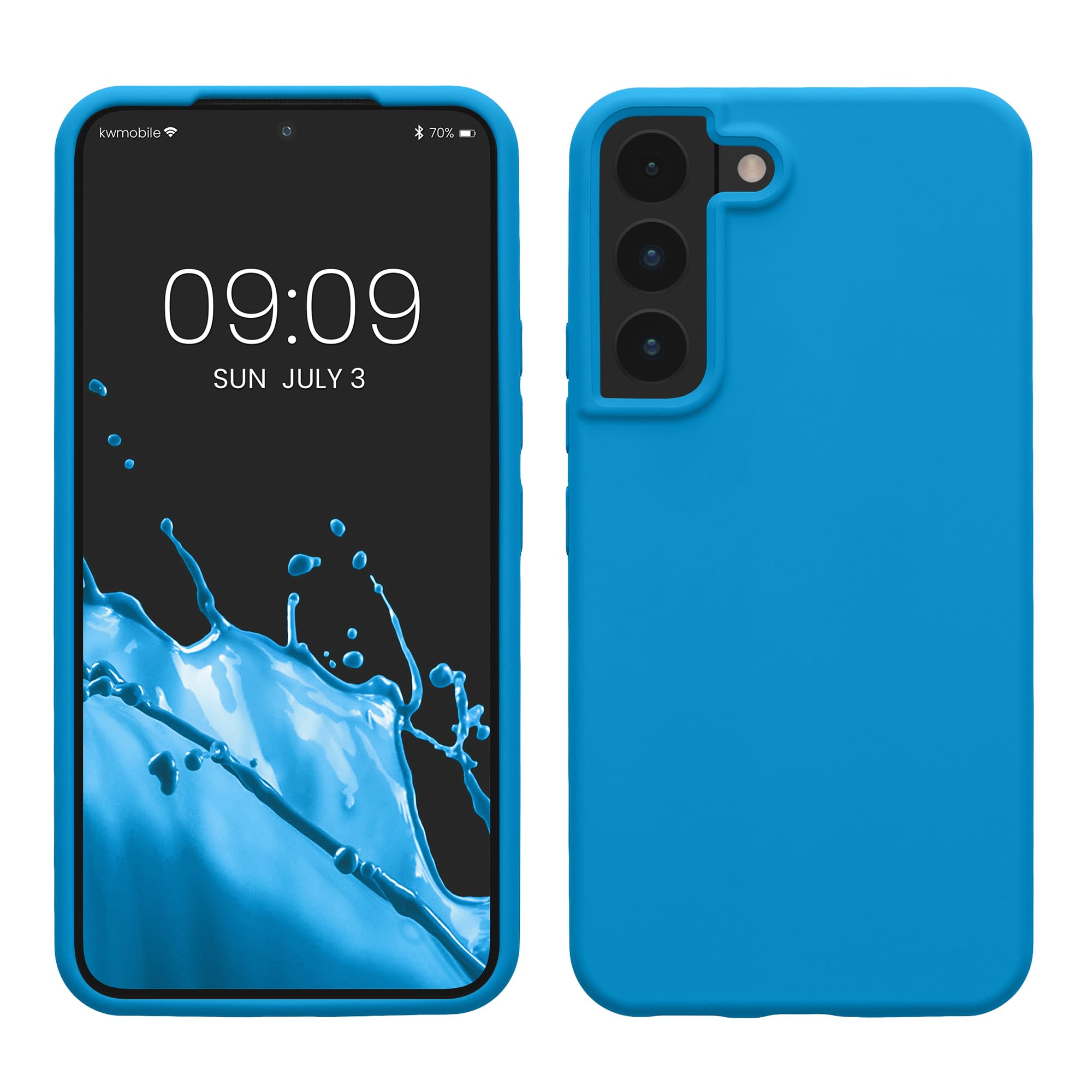 商品情報商品の説明kwmobileはスマートフォン、タブレット、その他のデバイス用にモダンで便利なアクセサリーを手頃な価格で販売。無数に存在するブランドやモデルに合わせて幅広く提供しています。 特徴 互換性: Samsung Galaxy S22対応 以下のモデルには対応していません: Samsung Galaxy S22+ / S22 Ultra リキッドシリコンケース: まばゆい ブルー のTPU 液体シリコン ケースは、くせになるサラサラとした手触りの良さが自慢です! 薄型でシンプルな保護カバーデザインが高級感を演出します。外観のおしゃれさと、衝撃吸収や落下防止に強い頑丈さであなたの携帯電話を保護します。 カラーバリエーション: このゴム TPUケースはカラーバリエが豊富でアクセサリー感覚であなたにピッタリのかわいいカラーや気分にあった色をセレクトできます。異なる色を装着すればスマホ二台持ち ケースとしても分かりやすくて◎! 衝撃吸収&快適な操作: シリコーン 専用ケースがSmartphoneを安定的にホールドし、傷やホコリ、衝撃からしっかりと保護します。充電、全てのボタンや接続部分は背面カバーケースを付けたままいつも通り操作OK! 製品: 万が一購入商品に不具合がありましたら、弊社カスタマーサービスまでご連絡ください。お問い合わせ内容に応じて代替品交換またはが可能です。ご安心して購入ください。 配送内容 1x 携帯ケース Samsung Galaxy S22対応主な仕様 互換性: Samsung Galaxy S22対応 以下のモデルには対応していません: Samsung Galaxy S22+ / S22 Ultrabrリキッドシリコンケース: まばゆい ブルー のTPU 液体シリコン ケースは、くせになるサラサラとした手触りの良さが自慢です! 薄型でシンプルな保護カバーデザインが高級感を演出します。外観のおしゃれさと、衝撃吸収や落下防止に強い頑丈さであなたの携帯電話を保護します。カラーバリエーション: このゴム TPUケースはカラーバリエが豊富でアクセサリー感覚であなたにピッタリのかわいいカラーや気分にあった色をセレクトできます。異なる色を装着すればスマホ二台持ち ケースとしても分かりやすくて◎!衝撃吸収&快適な操作: シリコーン 専用ケースがSmartphoneを安定的にホールドし、傷やホコリ、衝撃からしっかりと保護します。充電、全てのボタンや接続部分は背面カバーケースを付けたままいつも通り操作OK!製品: 万が一購入商品に不具合がありましたら、弊社カスタマーサービスまでご連絡ください。お問い合わせ内容に応じて代替品交換またはが可能です。ご安心して購入ください。