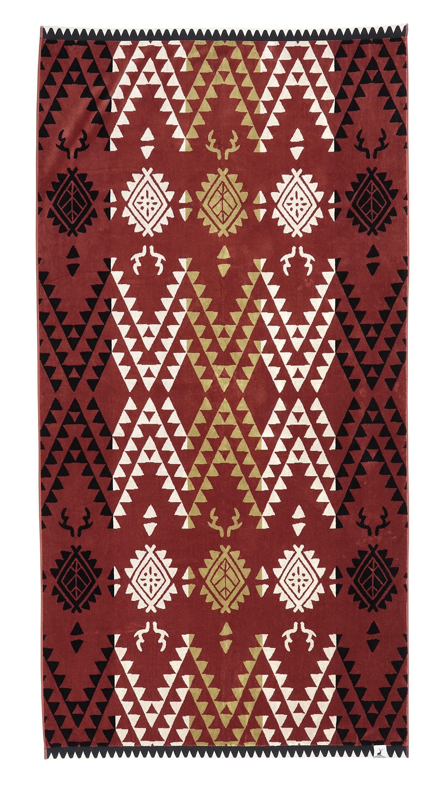 【送料無料】キャプテンスタッグ(CAPTAIN STAG) 大判タオル ラグ カバー ビッグジャガードタオル 180×1..