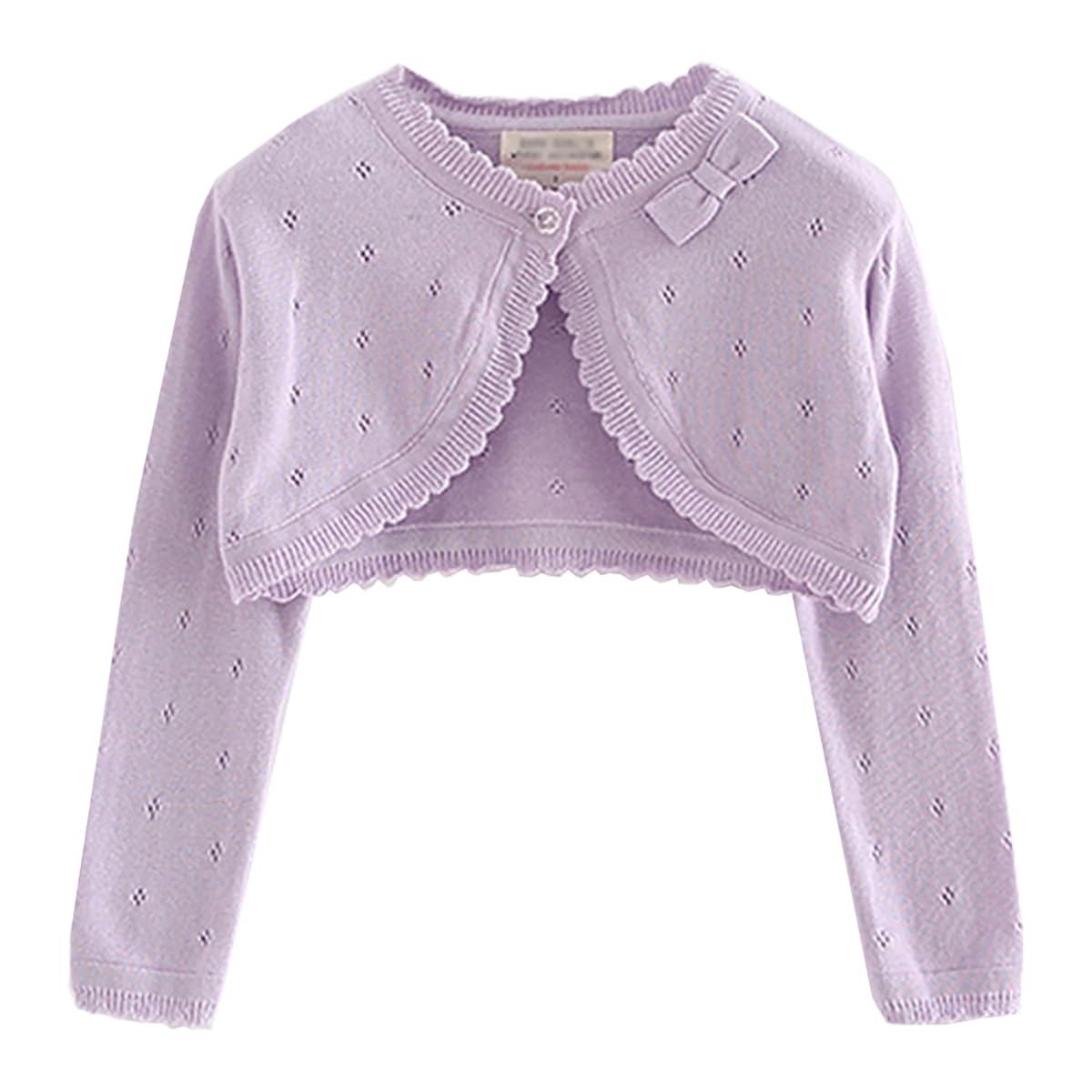 【送料無料】[Yyds-Store] 子供服 ボレロ 女の子 長袖 カーディガン キッズ ニット フォーマル ドレス ..