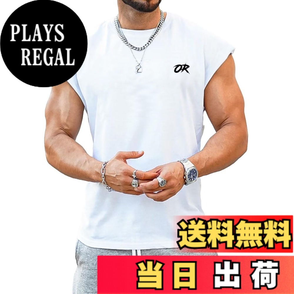 【送料無料】[OROLN] タンクトップ 筋トレ メンズ トレーニングウエア タンクトッ...