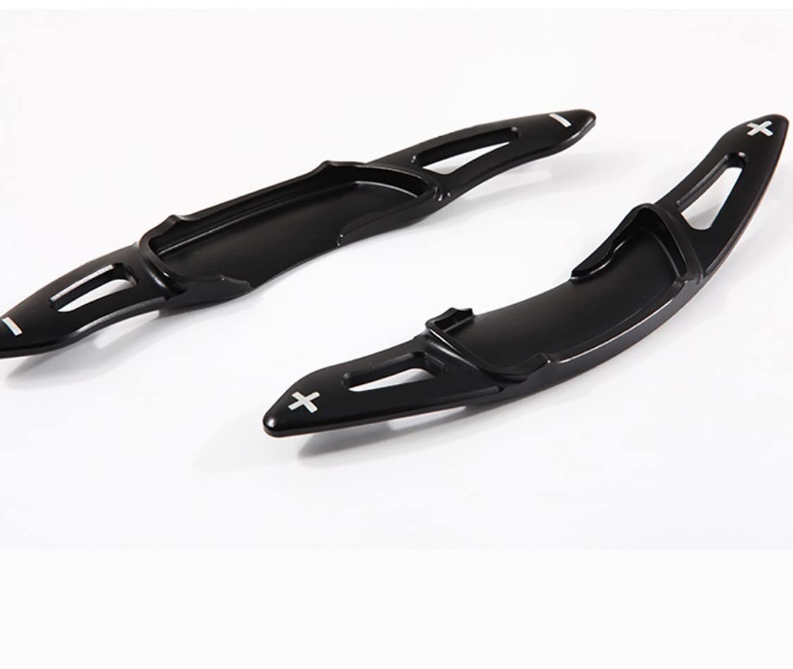 【送料無料】B004_スバル_パドルシフトカバー_3Dアルミ 色：ブラック