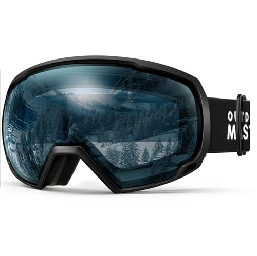 【送料無料】[OutdoorMaster] スキーゴーグル 両層レンズ ダブルレンズ 180°広視野 UV紫外線カット OTG..