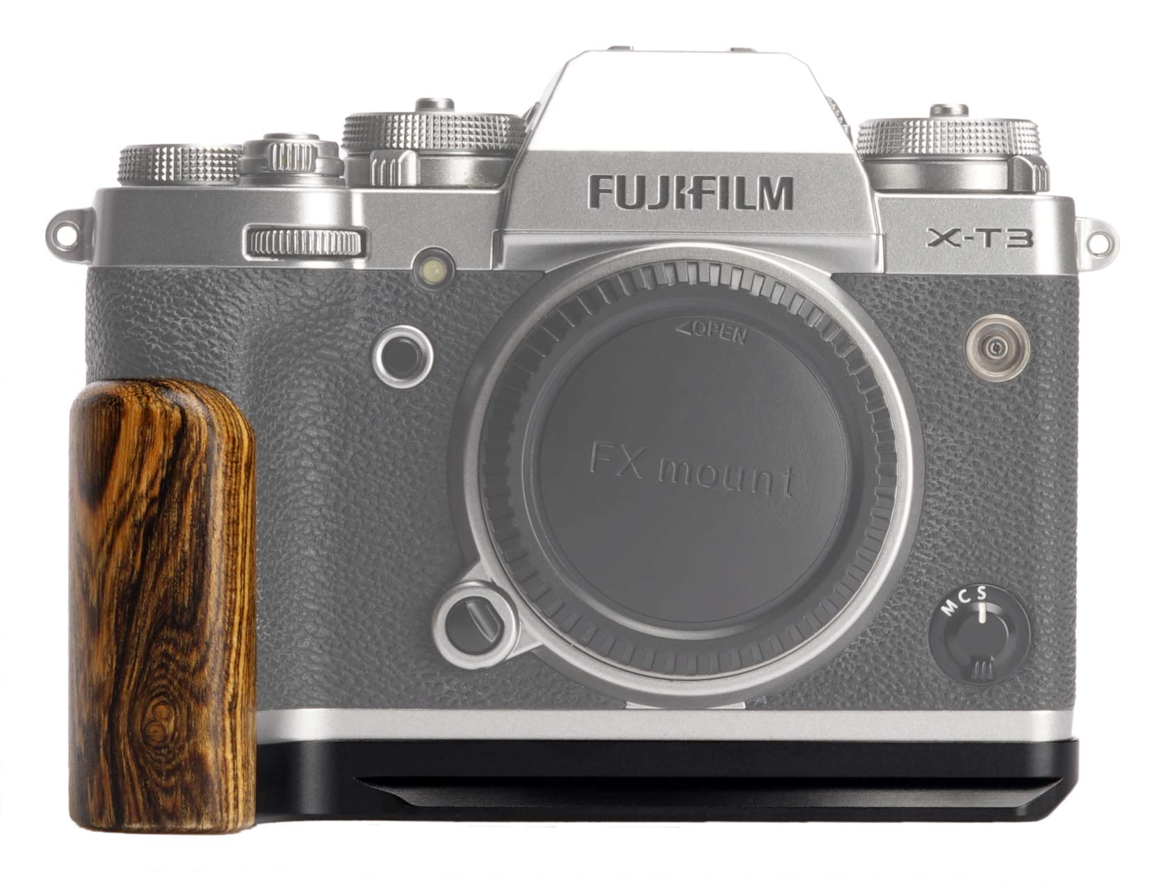 【送料無料】 X-T3用ハンドグリップメタル