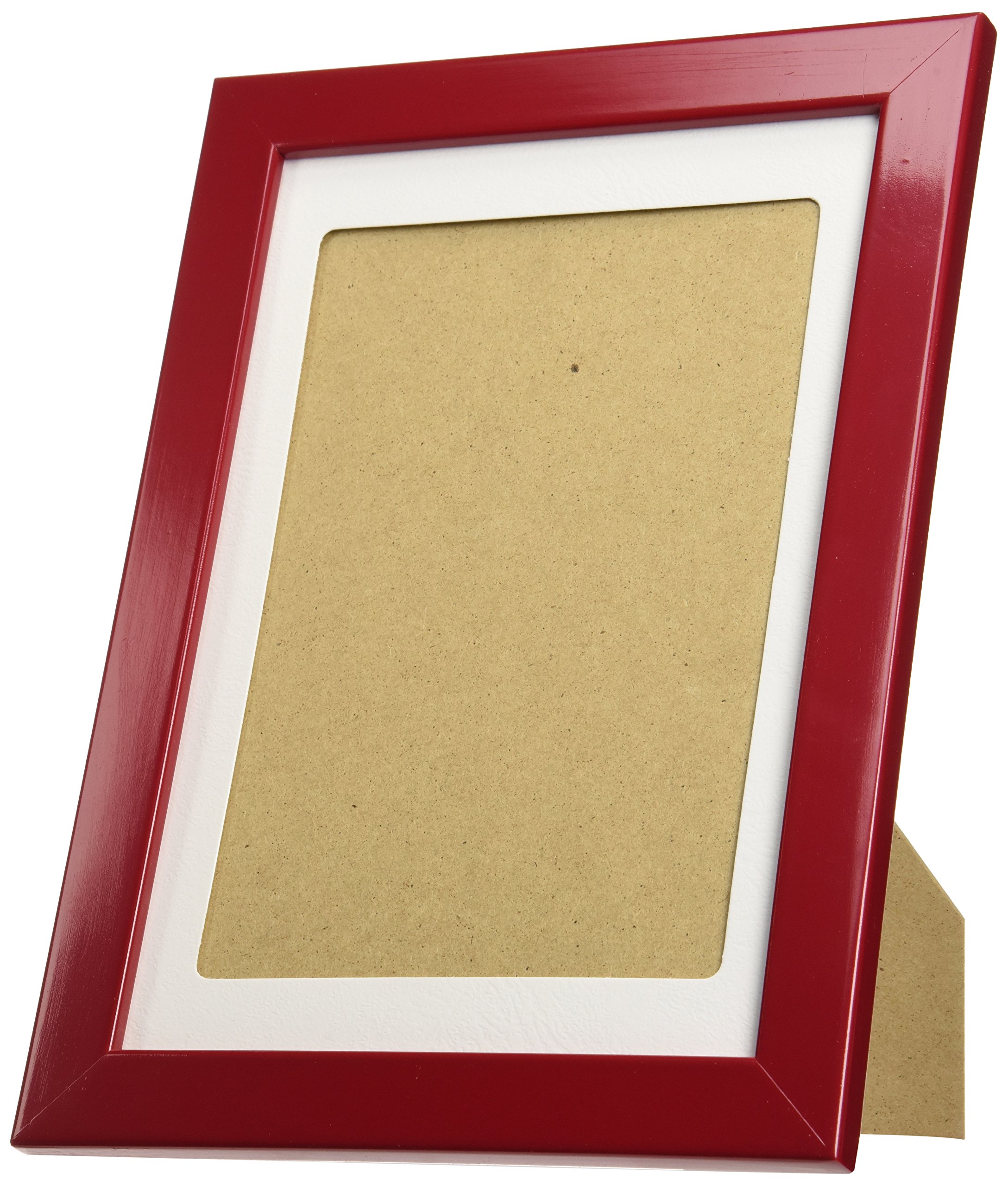 【送料無料】デジタルプリントフレーム 色：レッド、サイズ：A5