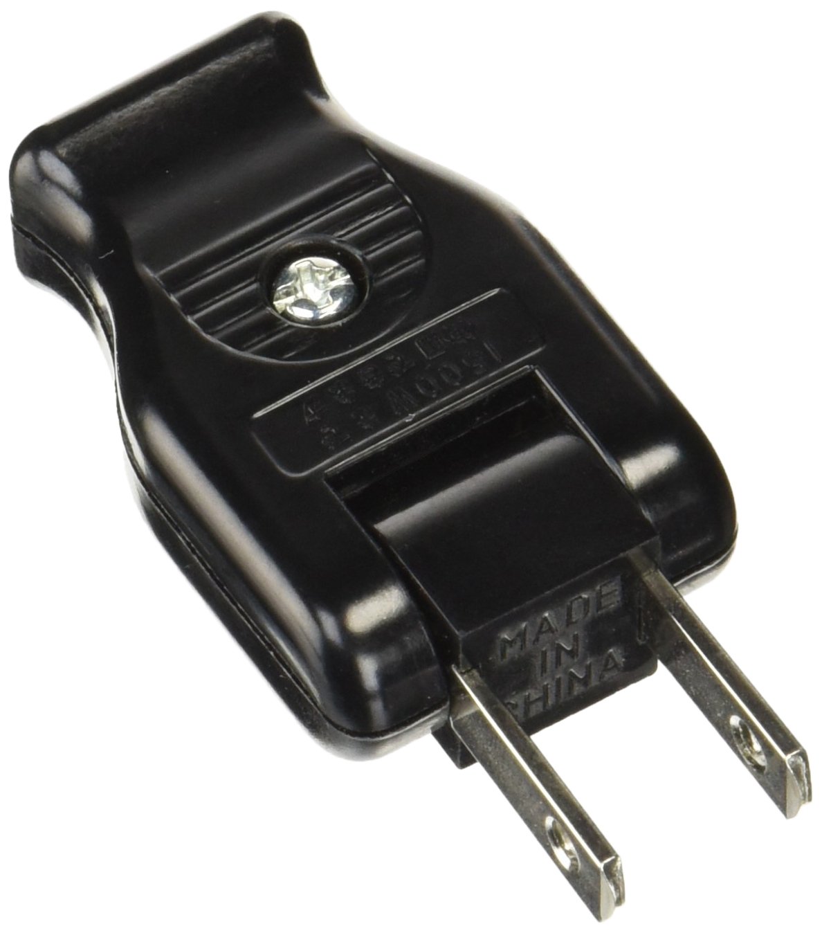 【送料無料】エルパ(ELPA) ムービープラグ 配線 コンセント 125V 15A 色：ブラック