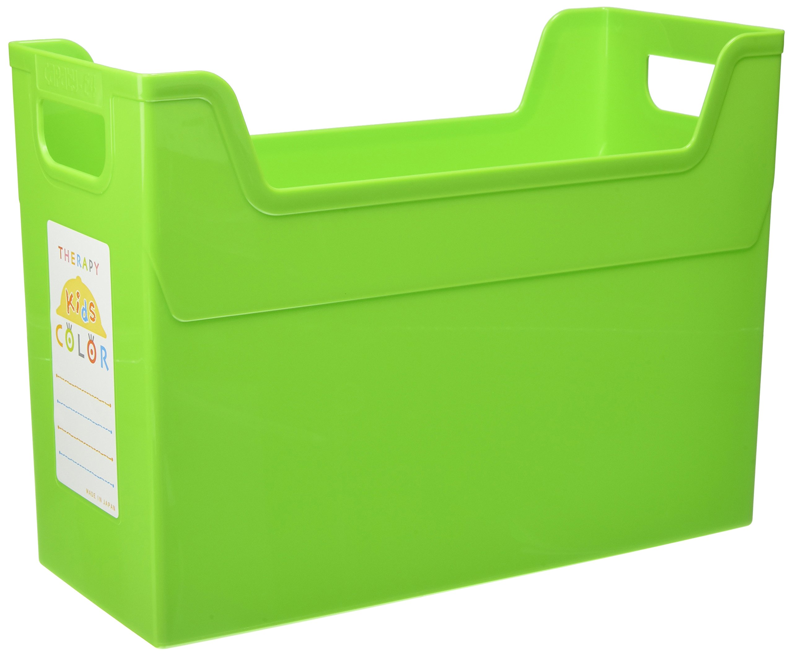 【送料無料】セラピーキッズカラーシリーズ ファイルボックス A4 フボ-TC4K 色：グリーン、サイズ：A4..