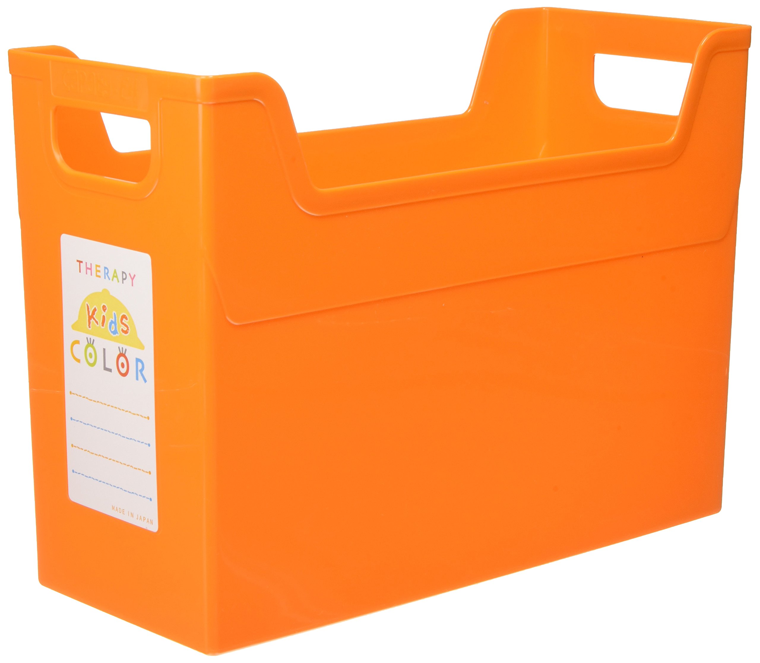 【送料無料】セラピーキッズカラーシリーズ ファイルボックス A4 フボ-TC4K 色：オレンジ、サイズ：A4..