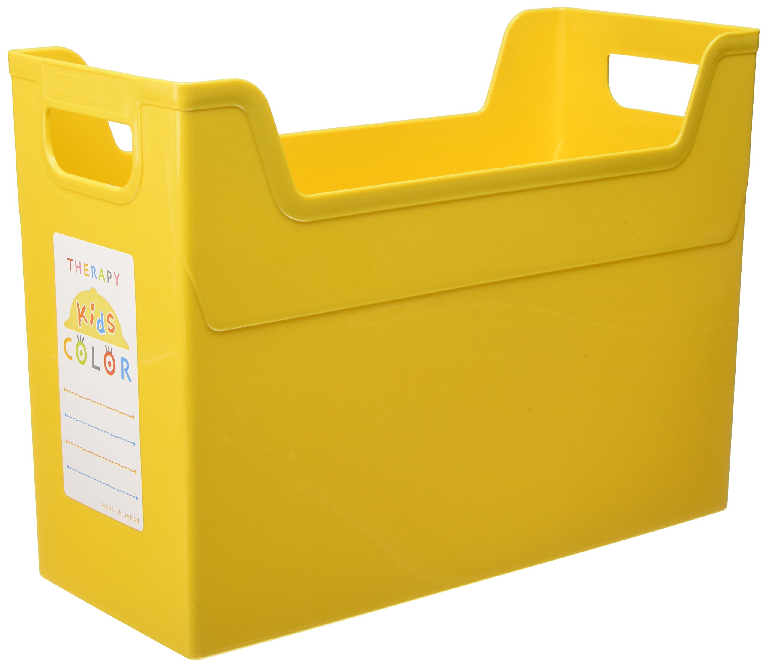 【送料無料】セラピーキッズカラーシリーズ ファイルボックス A4 フボ-TC4K 色：イエロー、サイズ：A4..
