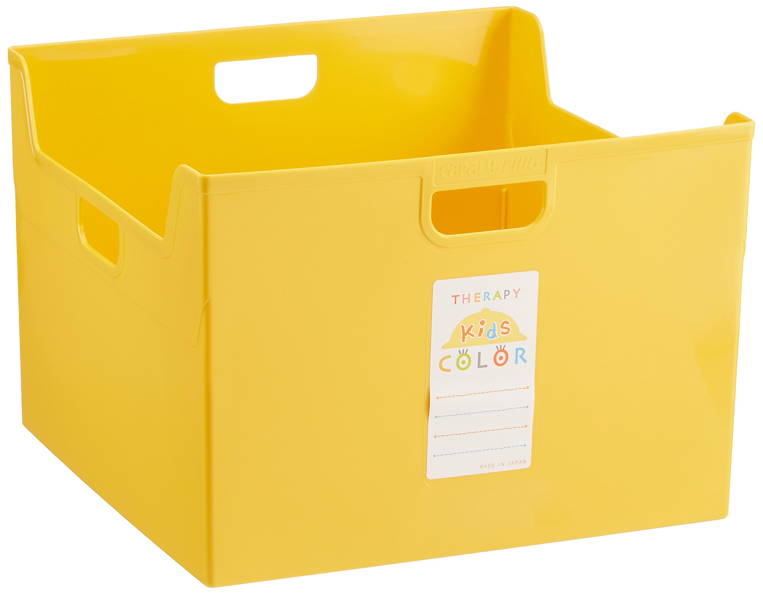 【送料無料】セラピーキッズカラーシリーズ ファイルボックス A4 フボ-TC4K 色：イエロー、サイズ：A4..