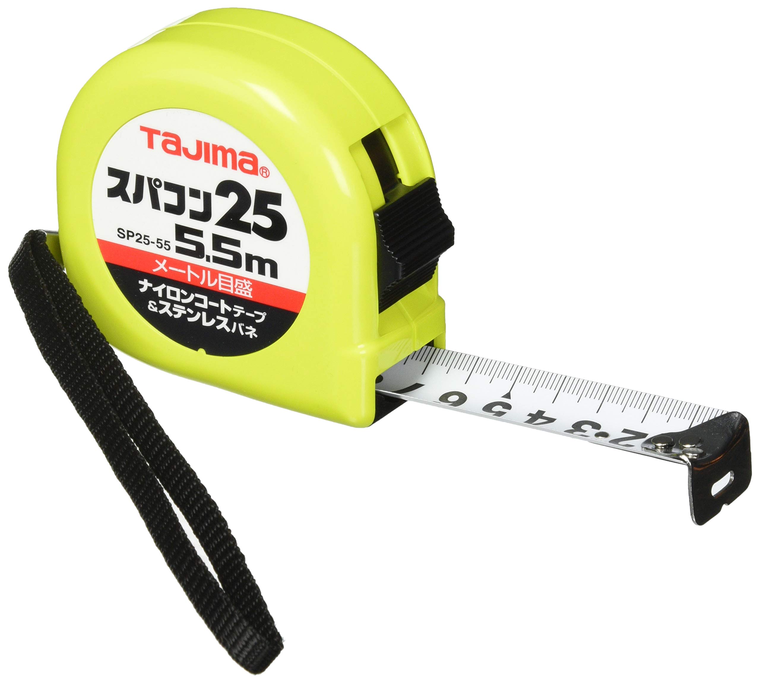 【送料無料】タジマ コンベックス スパコン TAPE_MEASURE 色:黒、サイズ:長さ5.5 m