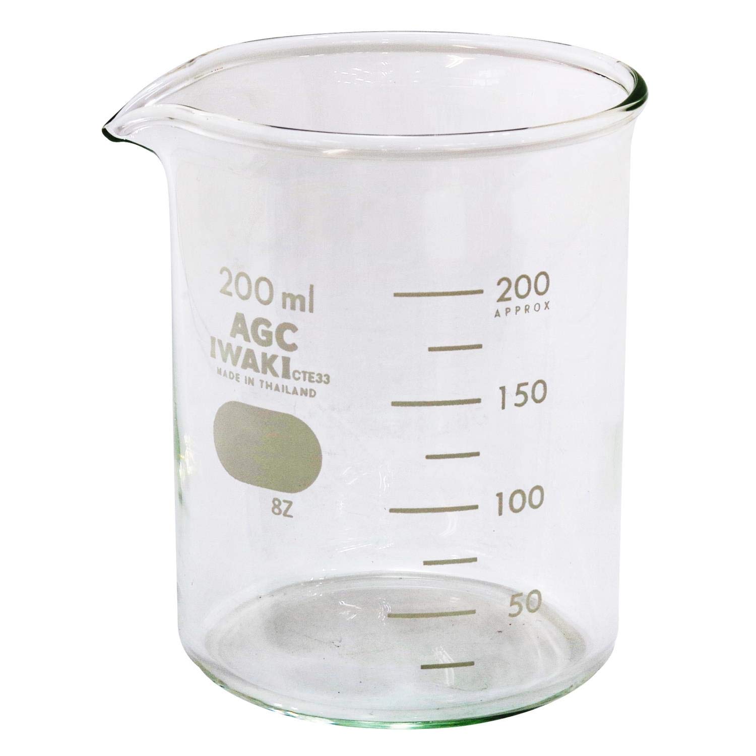 【送料無料】新潟精機 BeHAUS 硝子ビーカー サイズ：200ml