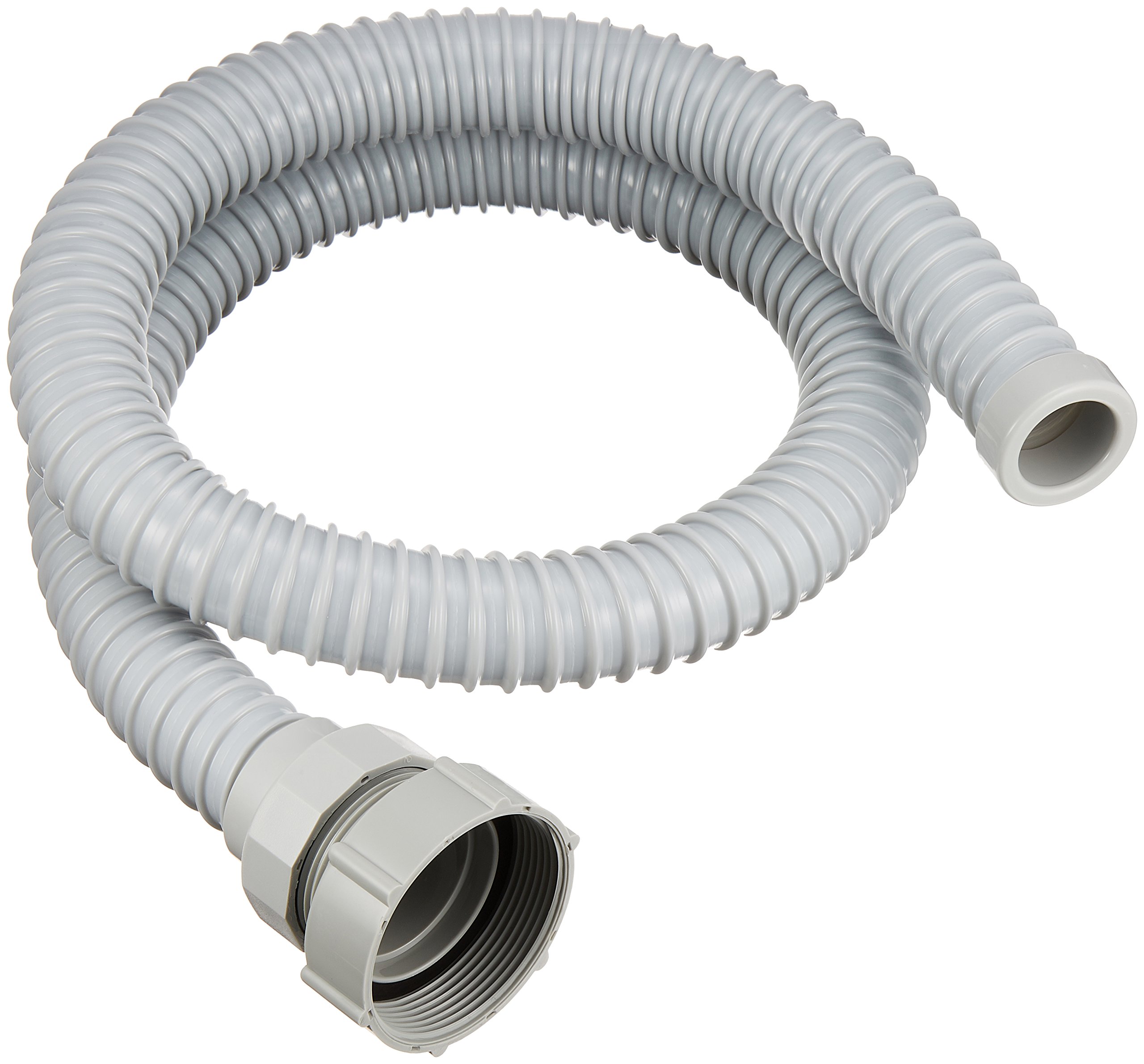 【送料無料】カクダイ 流し台用ホース ねじこみ式 40・50兼用 4544 色：ホワイト、サイズ：長さ:1.2m