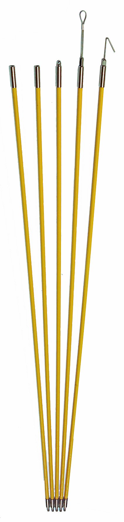 【送料無料】ジョイント釣り名人 色：イエロー、サイズ：Φ7.5mm×1.0m