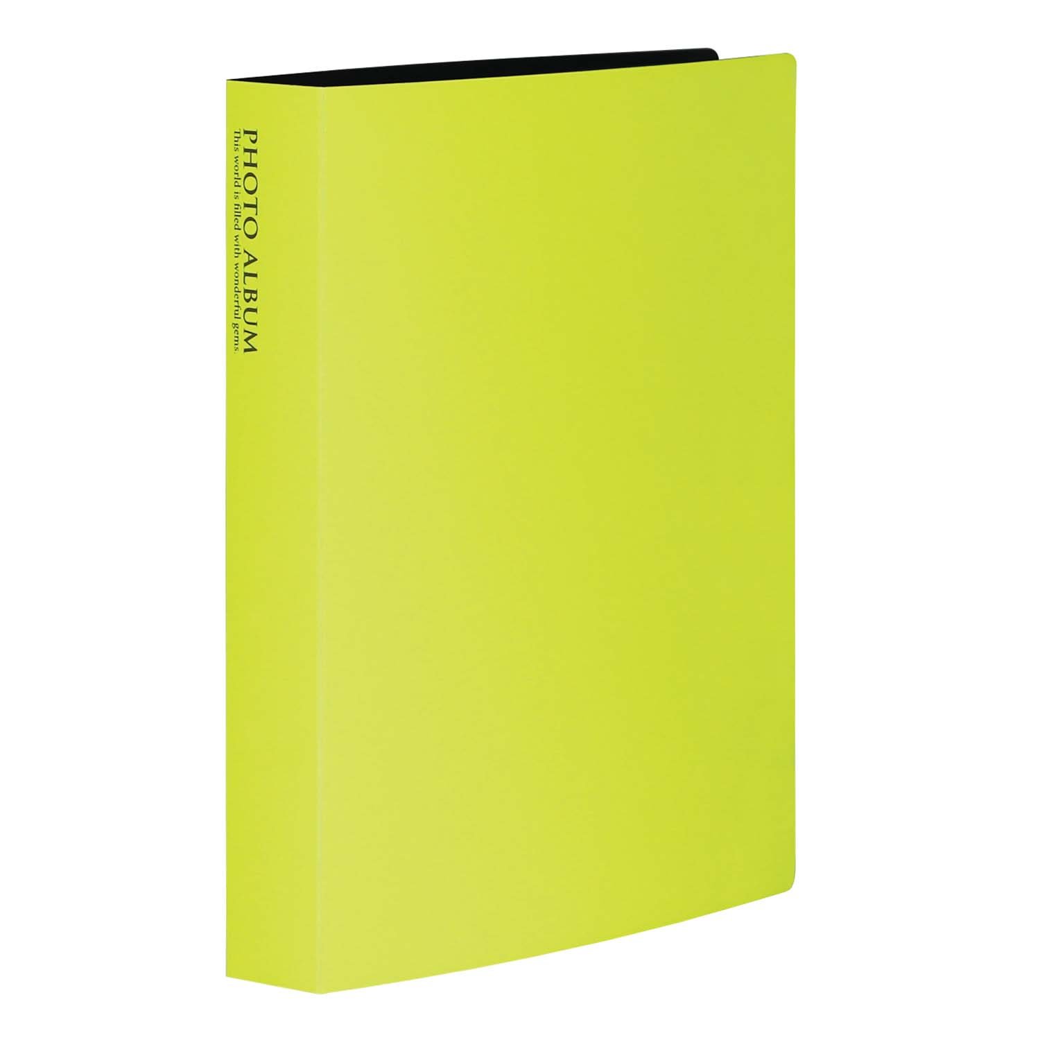 【送料無料】SEKISEI アルバム ポケット フォトアルバム Lサイズ 300枚収容 L 201~300枚 KP-300 色：ライトグリーン、サイズ：L