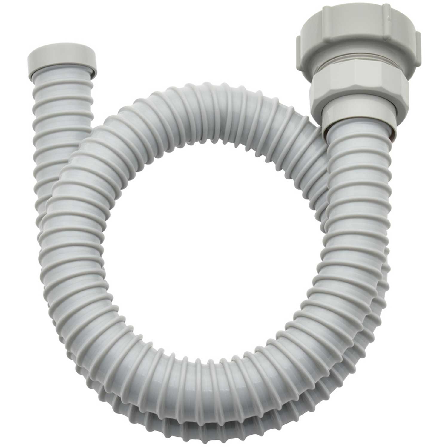 【送料無料】カクダイ 流し台用ホース ねじこみ式 40・50兼用 4544 色：ホワイト、サイズ：長さ:1m