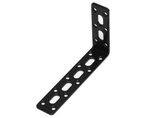 【送料無料】ハイロジック 取付金具 ステー 色：カチオン、サイズ：3×25×74×124