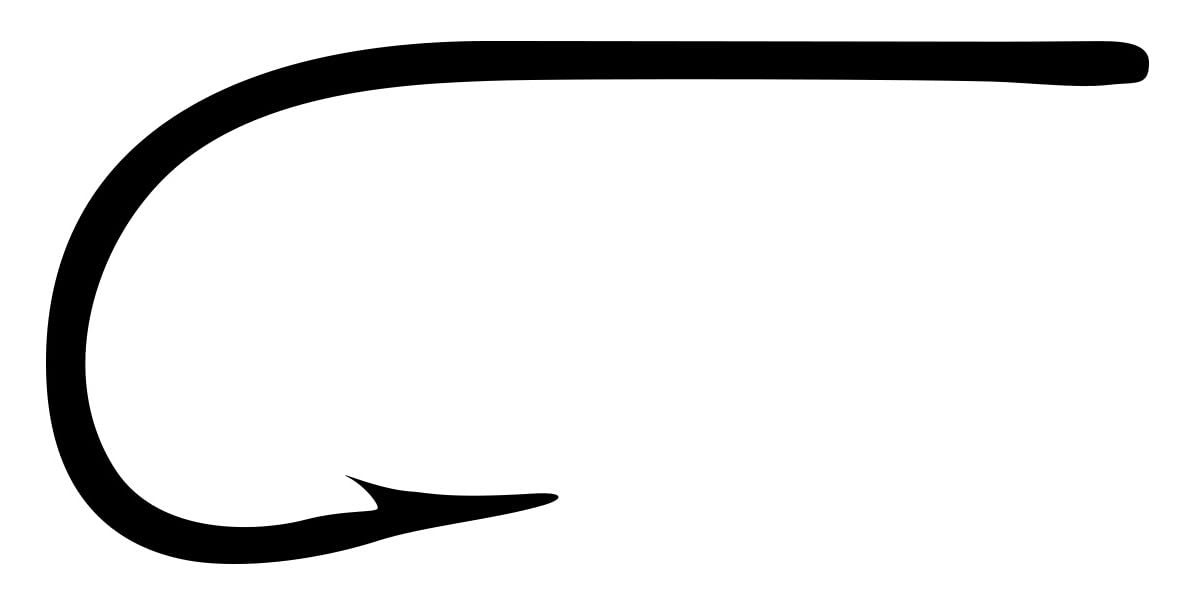 【送料無料】ティムコ(TIEMCO) 日本製フライフック 大物対応 ステンレス製ソルトウォーターフライフック TMC800S (100本入/SMALL PACK) シリーズ 色：ステンレス、サイズ：#2