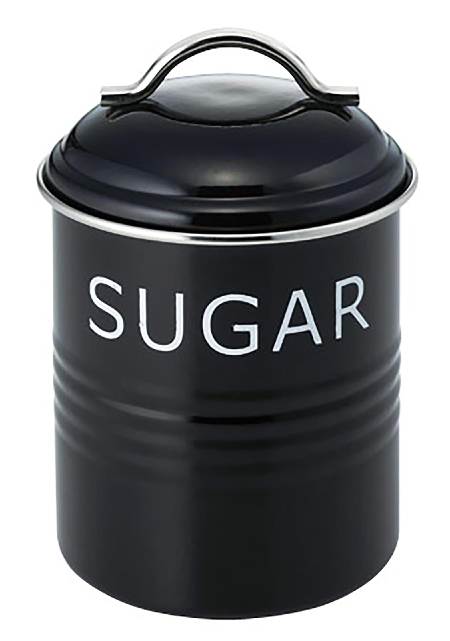 【送料無料】佐藤金属興業(Satokinzoku) 保存容器/セイラス(SALUS) バーネット キャニスター (スタイル) 色：SUGAR、サイズ：黒