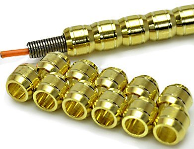 【送料無料】R-STYLE アルミパイプ（金） パイプ+スプリング+芯線の3点セットです サイズ：L Φ5.0mm