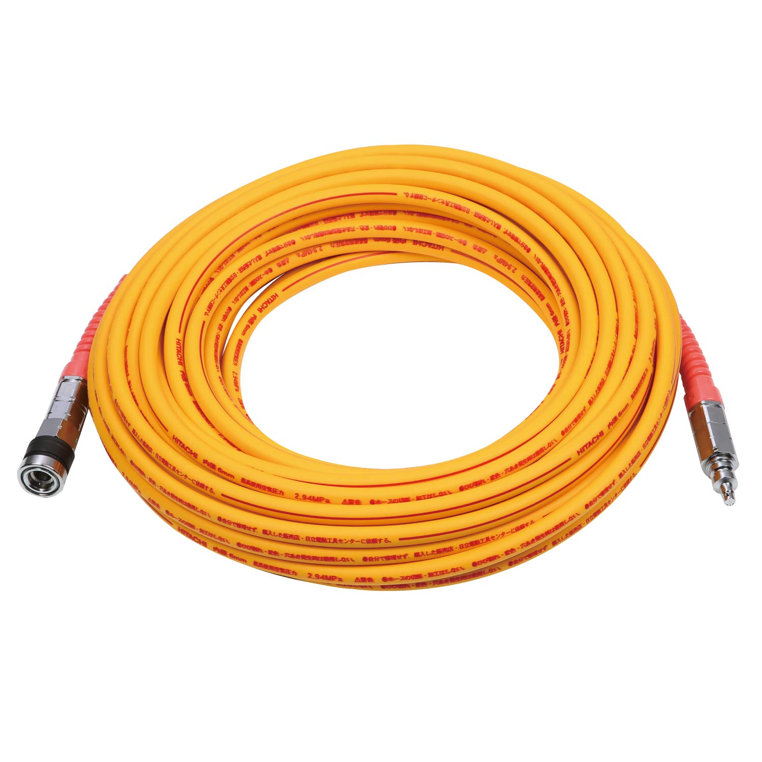 【送料無料】高圧ホース HARDWARE_TUBING 色：イエロー、サイズ：ホース内径6mm