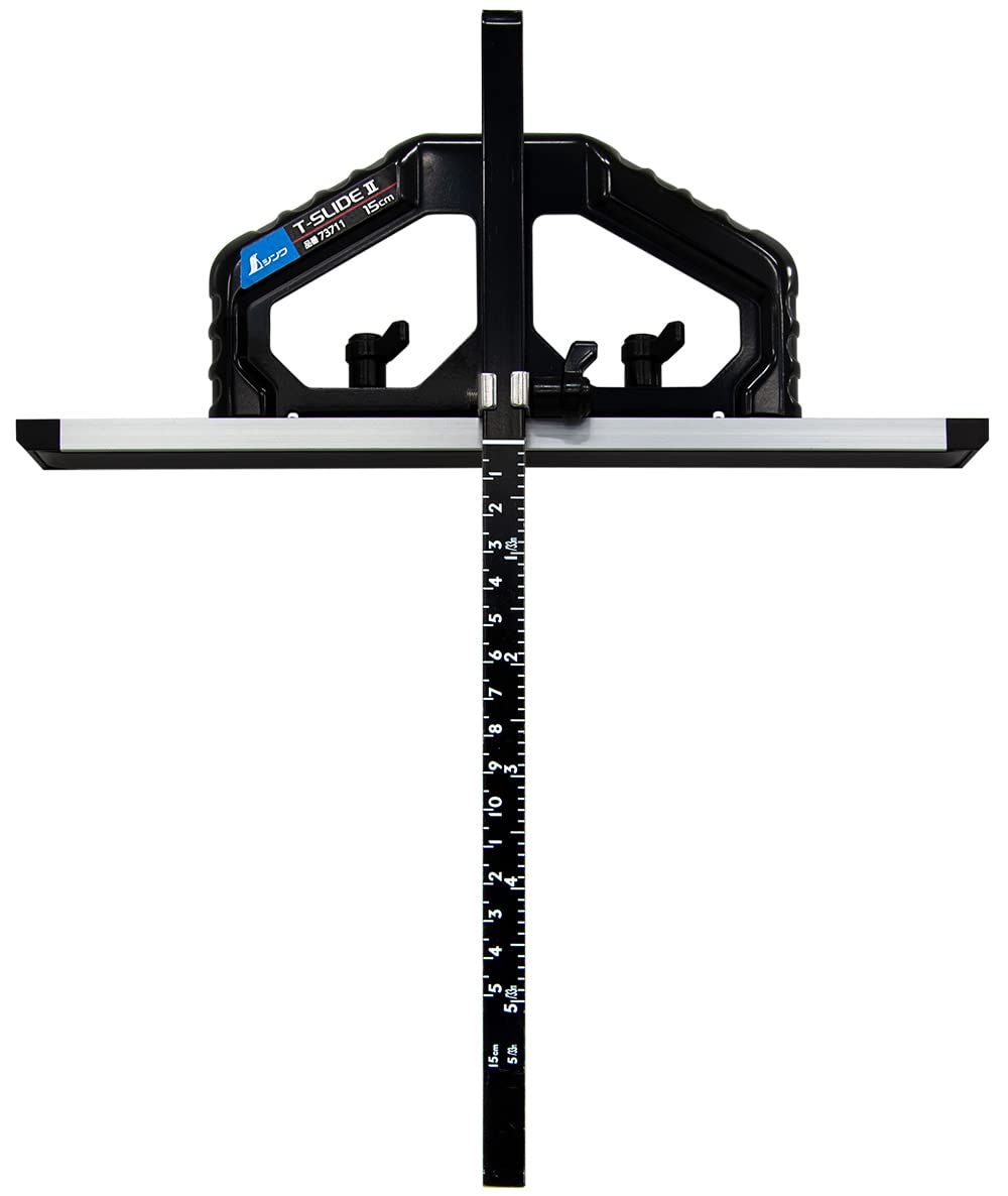 【送料無料】丸ノコガイド Tスライド 色：シルバー、サイズ：15cm