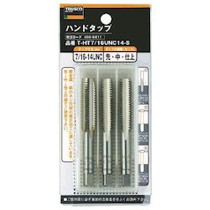 【送料無料】TRUSCO(トラスコ) ハンドタップ ユニファイねじ用・SKS T-HT サイズ：7/16UNC14