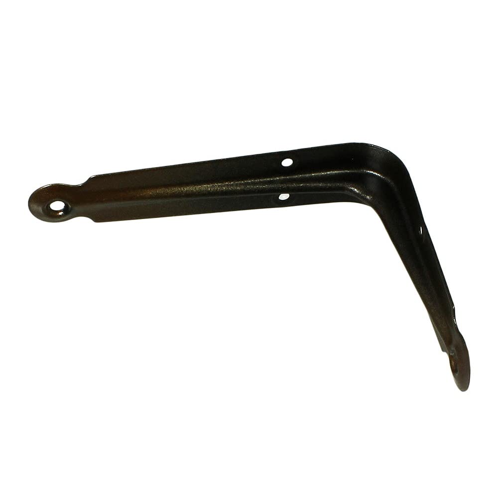 【送料無料】ハイロジック L型棚受 色：ブロンズ、サイズ：75x100mm