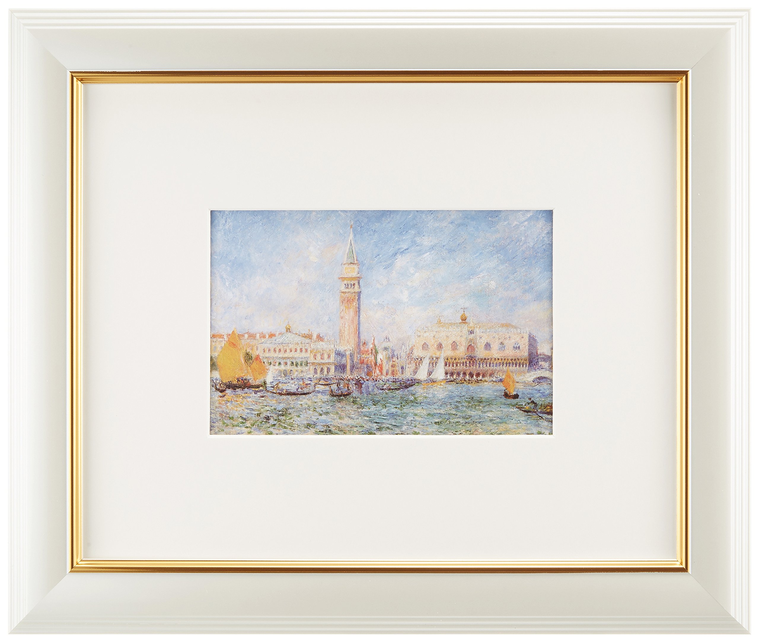 【送料無料】VANJOH フォトスタンド Vインチ額 六切・ポストカード判 色：パールホワイト、サイズ：写真サイズ:六切、ポスト